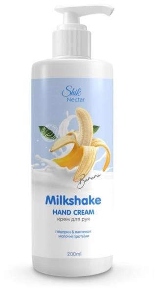 Крем д/рук SHIK Nectar Milkshake з ароматом банану 200мл