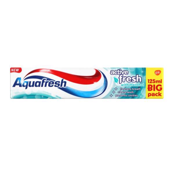 Зубная паста AQUAFRESH Заряд Свежести 125мл