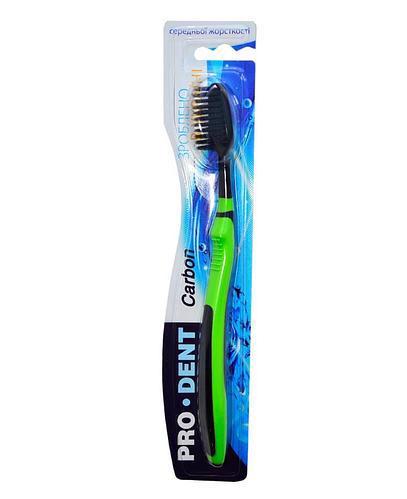 Зубна щітка PRO DENT Carbon (середня)