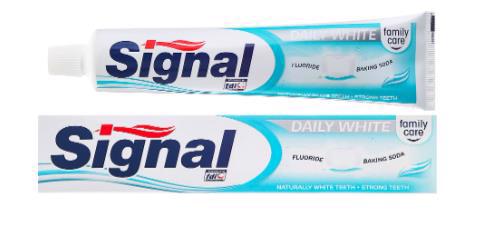 Зубная паста SIGNAL Ежедневное отбеливание 75мл