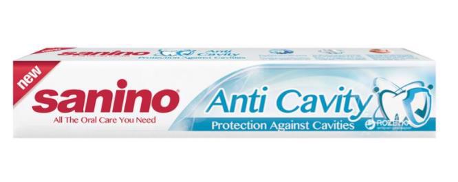 Зубная паста SANINO Защита от кариеса 100мл