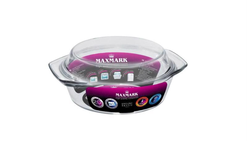 Форма д/випічки MAXMARK 23.4*20.7*10см скляна MK-GL415