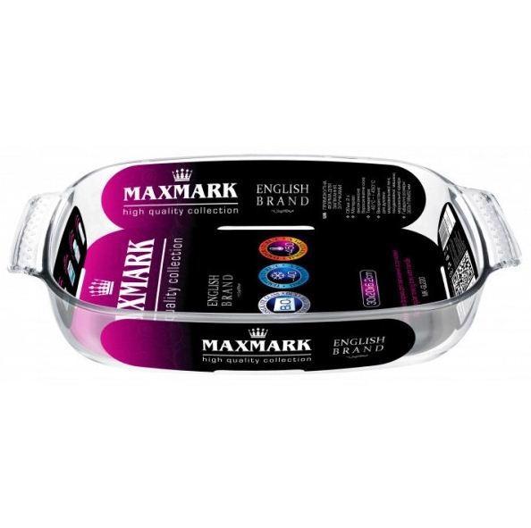 Форма д/выпечки MAXMARK 30.3*19.8*6.2см стекл. MK-GL220