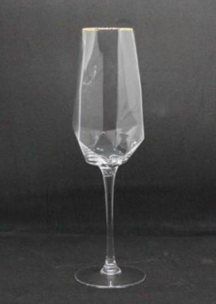 Бокал д/шампанского OLENS Прозрачный бриллиант 350мл XD01-1