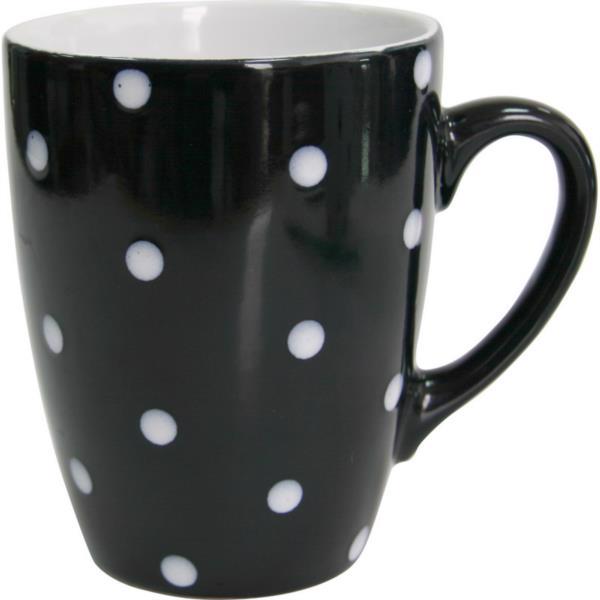 Чашка MILIKA Funny Dots Black 320мл керам. M0420-8024C
