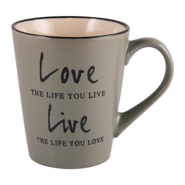Чашка MILIKA Love&Live Olive 410мл керам. M0420-K142GR