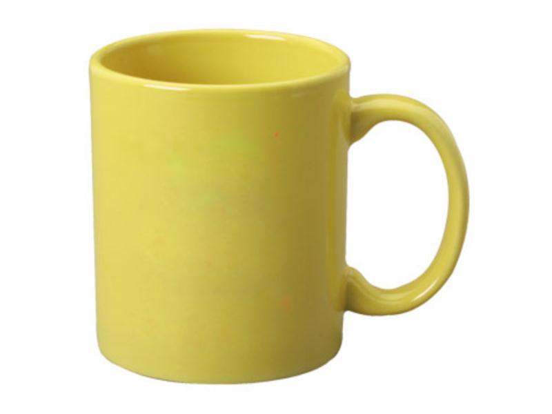 Чашка BANQUET Mat Neapol Yellow 350мл керам. 60210302