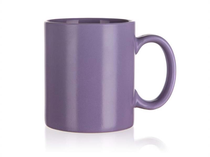 Чашка BANQUET Mat фиолет. 350мл керам. 60210312