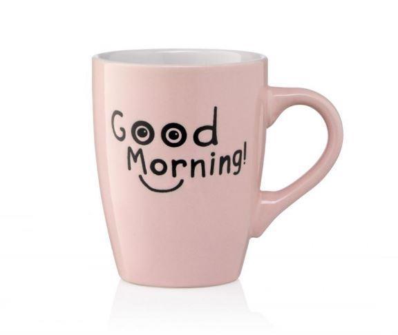 Чашка ARDESTO Good Morning 330мл керам. розовая AR3468P