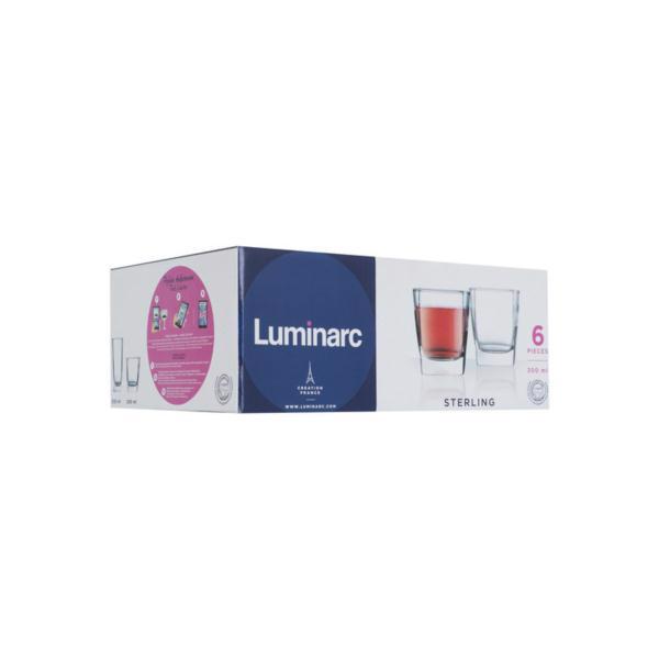 Стаканы LUMINARC Sterling 300мл набор 6шт N0755