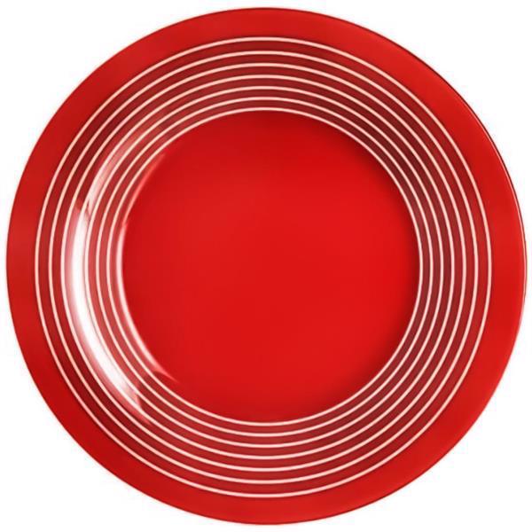 Тарілка обідня LUMINARC Factory Red 250мм P3285