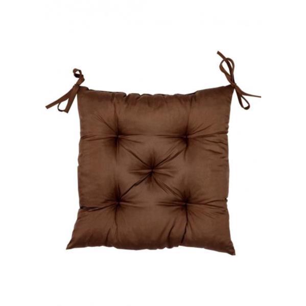 Подушка на стул ПРОВАНС Фібра 40*40см коричневая
