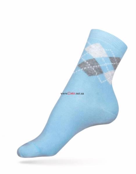 Шкарпетки жіночі CONTE Classic 7С-22СП 115 р.25 св.блакитні