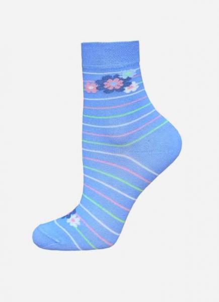 Шкарпетки дитячі БЧК 14С3081 р.17-18 блакитні