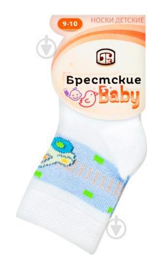 Шкарпетки дитячі БЧК 14С3081 р.9-10 біло-блак.