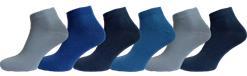 Шкарпетки чоловічі LOMANI 0013ML бавовна 100% снікерс р.39-42 мікс