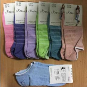 Шкарпетки-сліди жіночі ЖИТОМИР р.23-25  в асорт. 37367