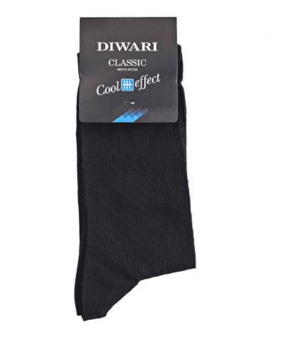 Шкарпетки чоловічі DIWARI Classic Cool Effect 7С-23СП 000 р.29 чорні