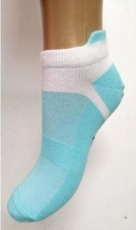Шкарпетки жіночі PREMIER SOCKS 14В35/3 р.23-25 спорт бірюзово-білі