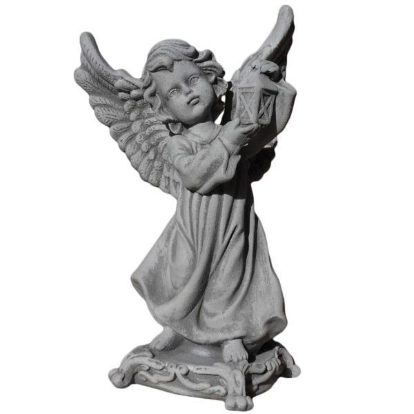 Статуетка керам. BNBKERAMIK Ангел з фонарем 38*20*15см