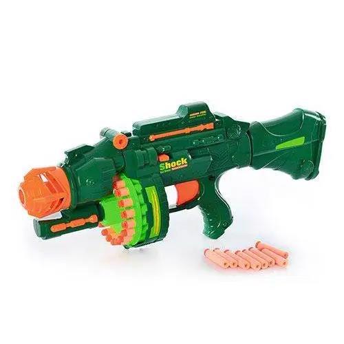 Іграшка пласт. LIMO TOY Кулемет + м'які кулі та присоски 7002