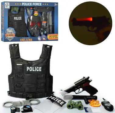 Игрушка пласт. POLICE FORCE Игровой набор "Полиция" HSY-032-33