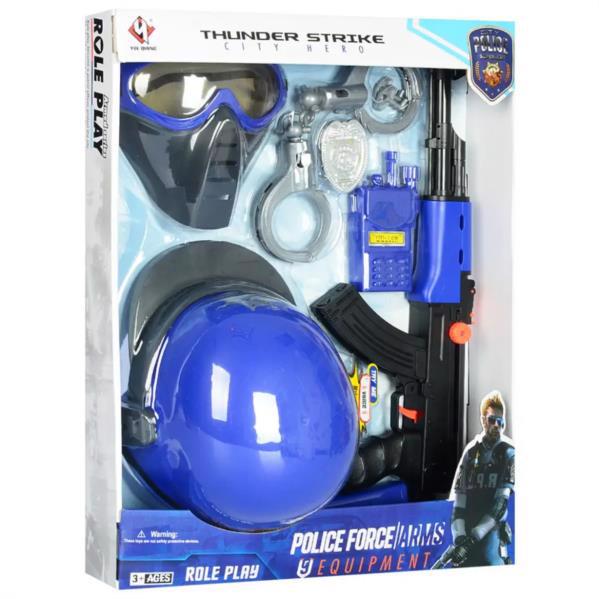 Іграшка пласт. POLICE FORCE Ігровий набір "Поліція" P017-P017A