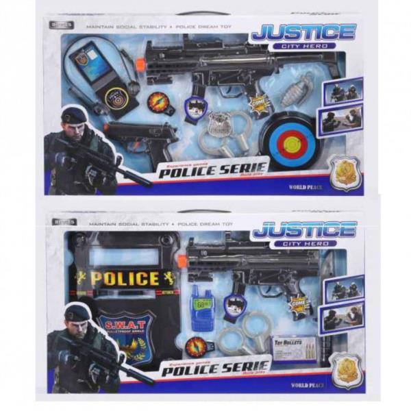 Игрушка пласт. Игровой набор "Полиция" 801-1-2