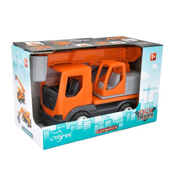 Іграшка пласт. TIGRES Tech truck Машина "Підйомник" /коробка/ 39888