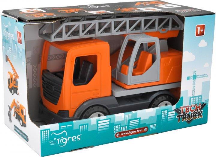Іграшка пласт. TIGRES Tech truck Машина "Пожежна" /коробка/ 39889