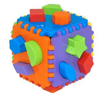 Іграшка пласт. TIGRES Сортер "Educational cube" 24ел. 39781