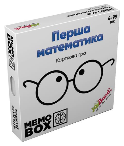 Гра настільна JOY BAND MemoBox "Перша математика" MB0001