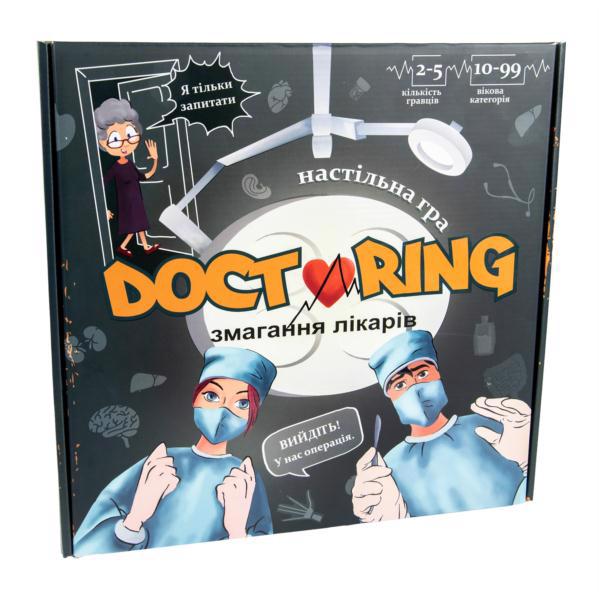Гра настільна STRATEG "Doctoring - змагання лікарів" укр. 30916