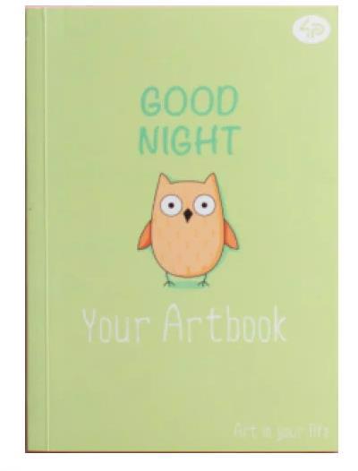 Блокнот А5 48л PROFIPLAN "Artbook. Owl" 902347