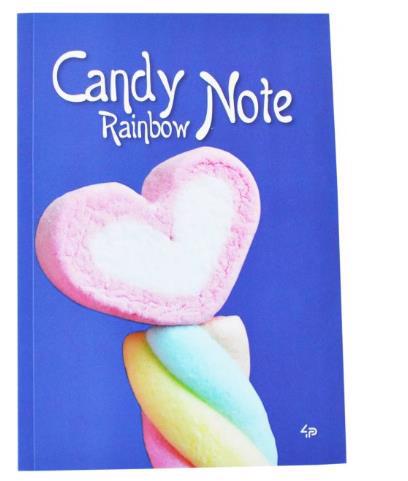 Блокнот А5 48л PROFIPLAN "Candy Rainbow Note" фіолетовий 903924