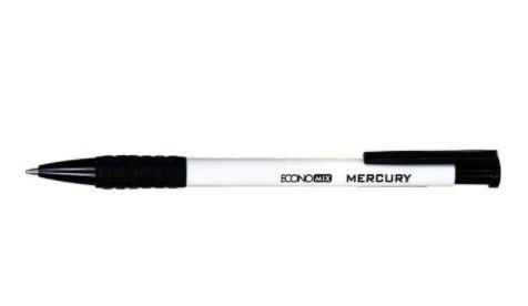 Ручка кулькова авт. син. ECONOMIX Mercury 0.5мм E10104-99