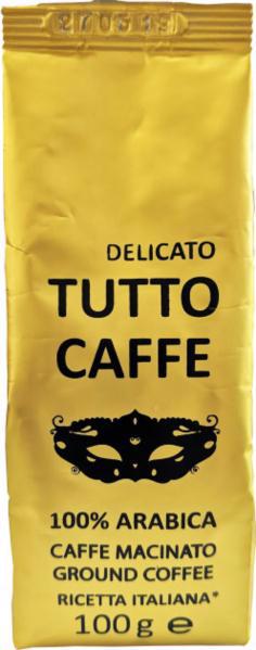 Кава мелена TUTTO CAFFE Delicato 100% арабіка 100г