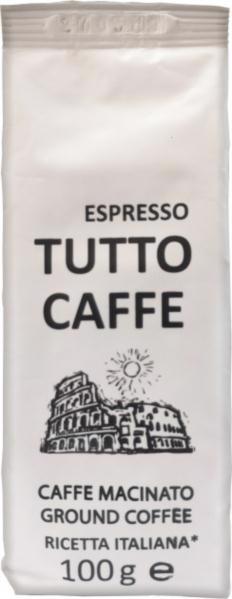 Кава мелена TUTTO CAFFE Espresso 50% робуста/50% арабіка 100г