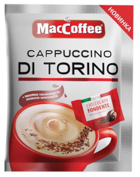 Напій кавовий MACCOFFEE Cappuccino Di Torino 3в1 25г (20)