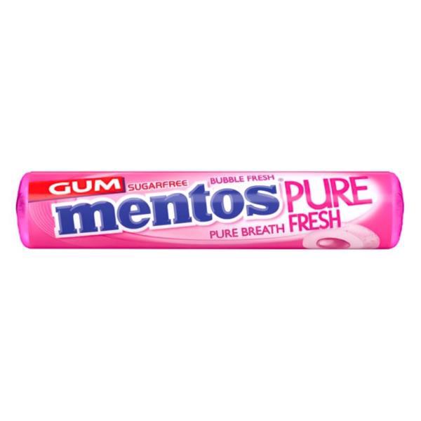 Гумка жувальна MENTOS Pure Fresh Тутті-Фрутті 15.75г