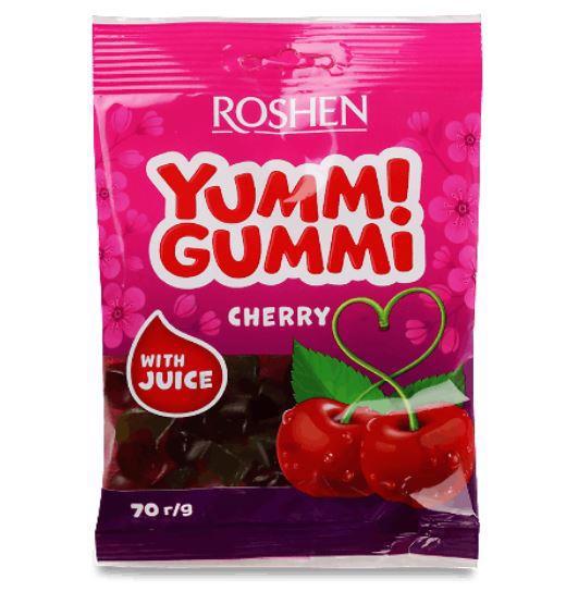 Цукерки желейні ROSHEN Yummi Gummi Cherry 70г