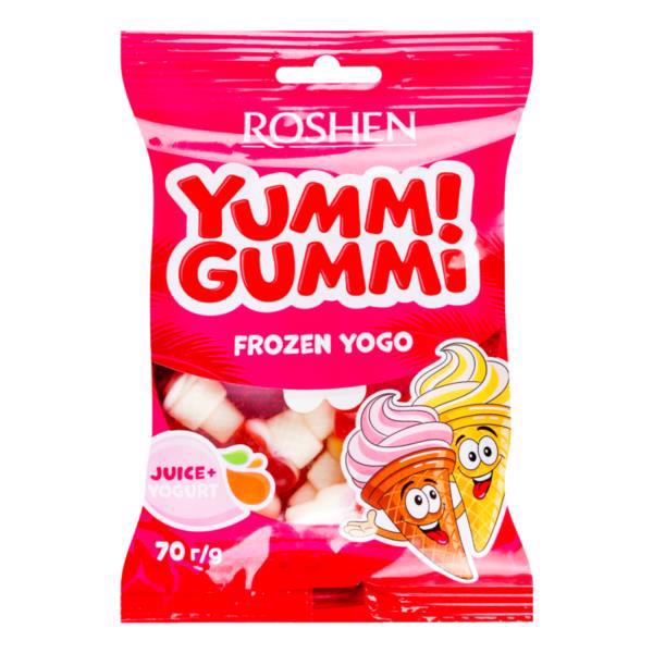 Цукерки желейні ROSHEN Yummi Gummi Frozen Yogo 70г