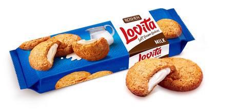 Печенье ROSHEN Lovita Soft Cream Cookies milk 127г