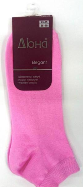 Шкарпетки жіночі ДЮНА 3В-321 р.23-25 рожеві/сір.рожеві
