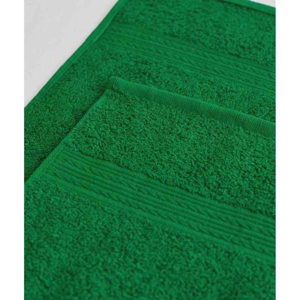 Полотенце махровое ADT 40*70см 400г/м2 зеленое 