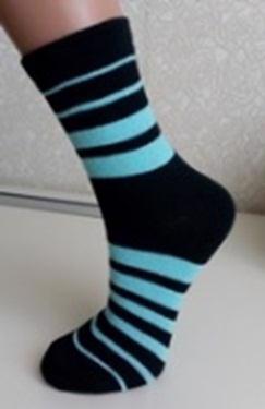 Шкарпетки жіночі MARCA Comfort М201L р.23-25 смужка