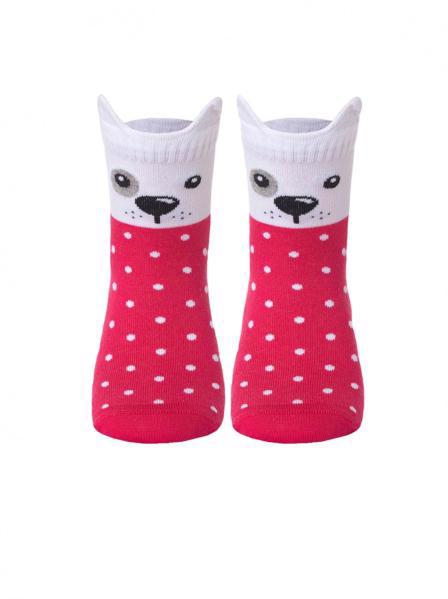 Шкарпетки дитячі CONTE Tip-Top 17С-59СП р.14 рожеві/малин.