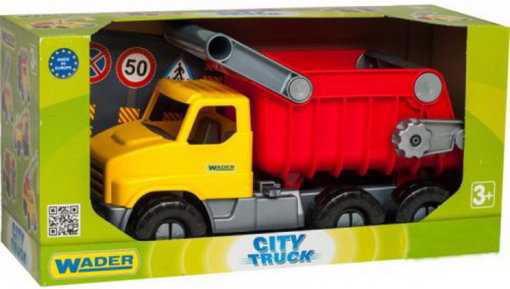 Іграшка пласт. WADER City Truck Машинка самоскид 39368