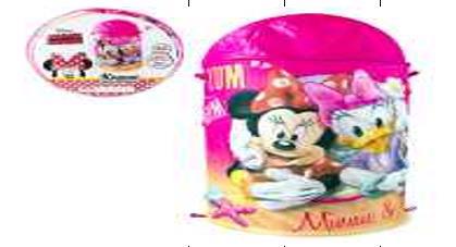 Корзина д/игрушек DISNEY Minnie Mouse в сумке KI-3502-K