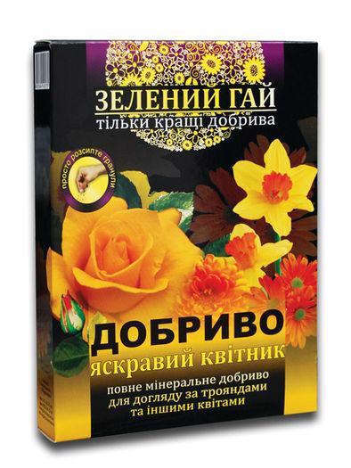 Добриво д/рослин ЗЕЛЕНИЙ ГАЙ Яскравий квітник 500г
